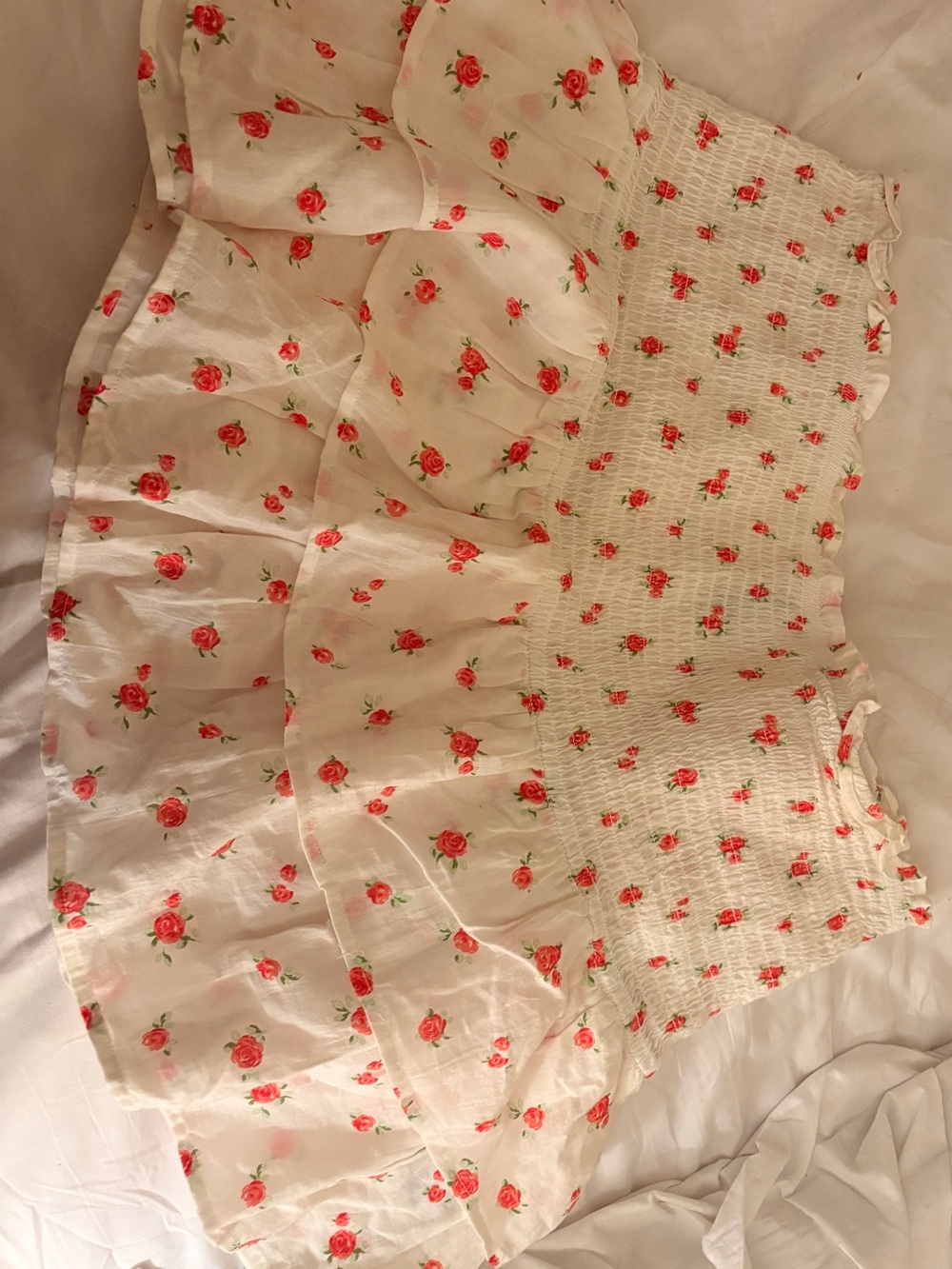Floral Mini Skirt